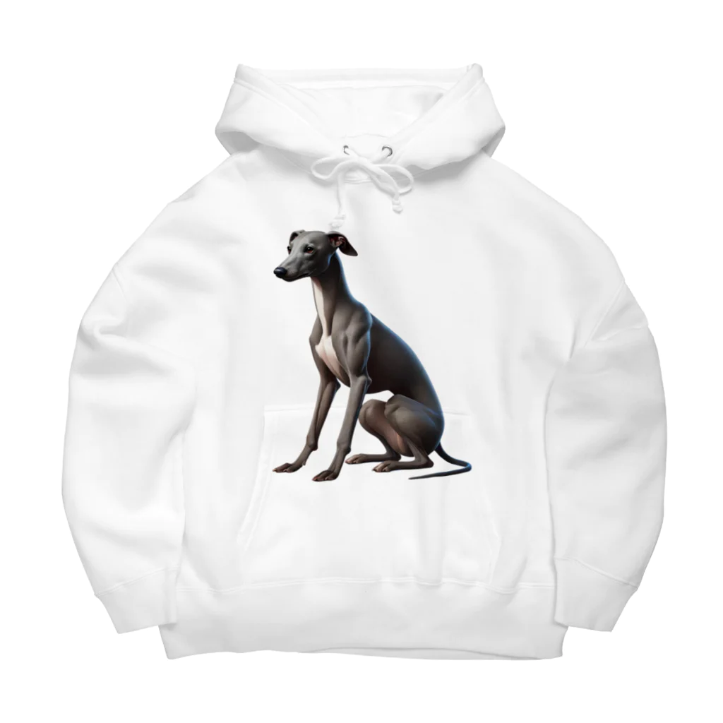 チェリモヤのイタリアン グレイハウンド 02 Big Hoodie