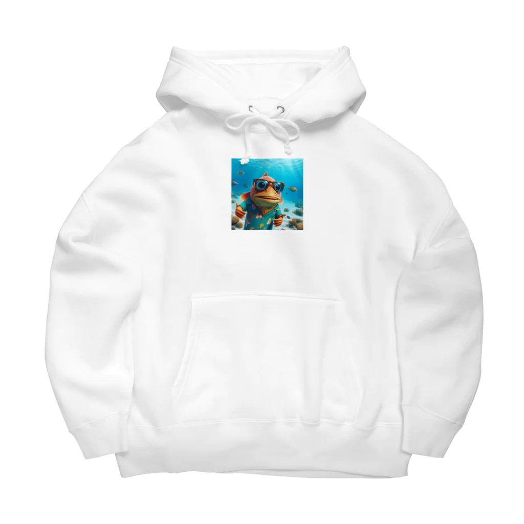 sho24の魚おじさん Big Hoodie