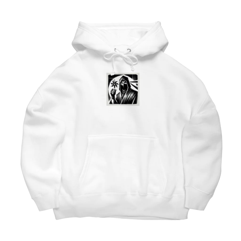 Japanese Ninjaの忍者まる Big Hoodie