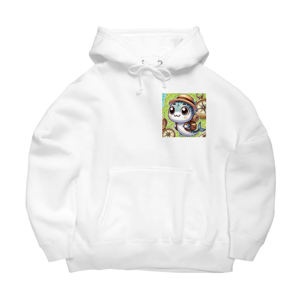 レトロのサバオくんの冒険 Big Hoodie