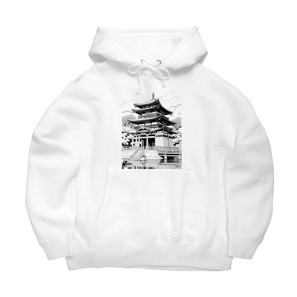 ZZRR12の和の風景 Big Hoodie