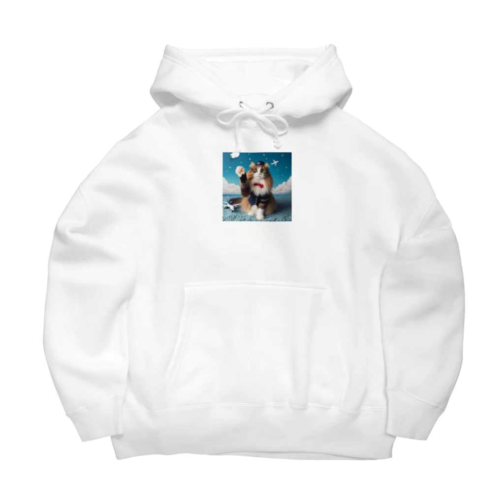 sophie138の猫の客室乗務員 Big Hoodie