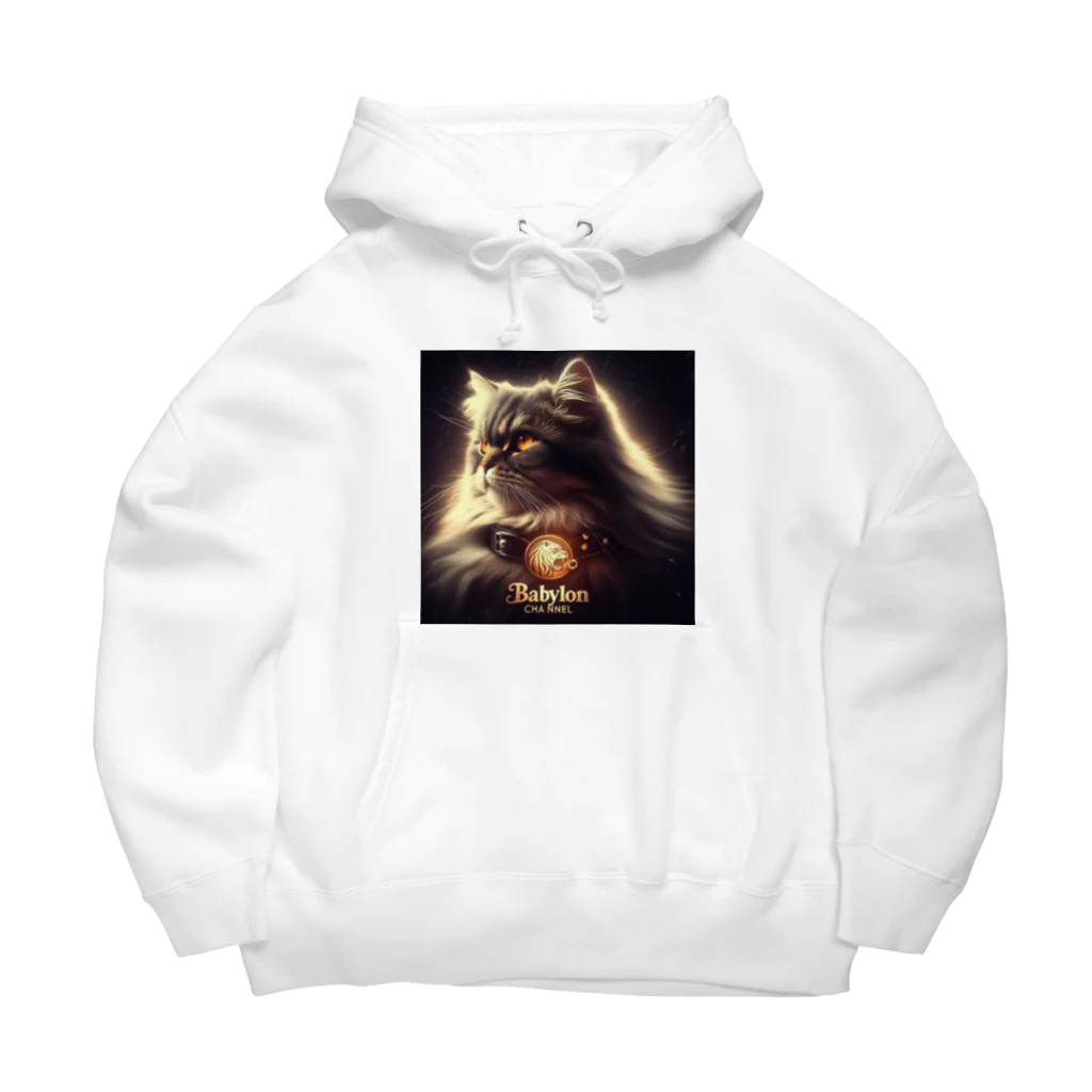 BabylonChannel 🎨 ✝️ ❤️‍🔥のPersian Cat　Babylon channel Big Hoodie