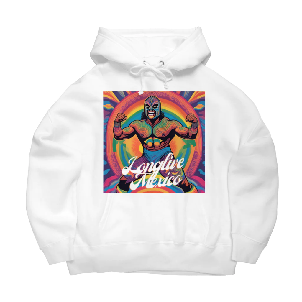 Muscle-WorkshopのサイケデリックマスクマンA Big Hoodie