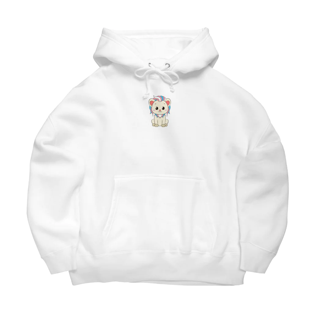 🏳️‍⚧️ 7oofの３色たてがみらいおん Big Hoodie