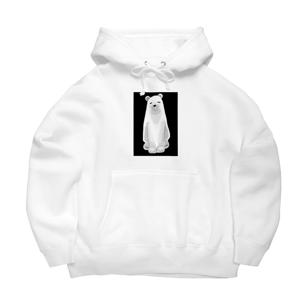 Tateyamanのシロクマはみているぞ Big Hoodie