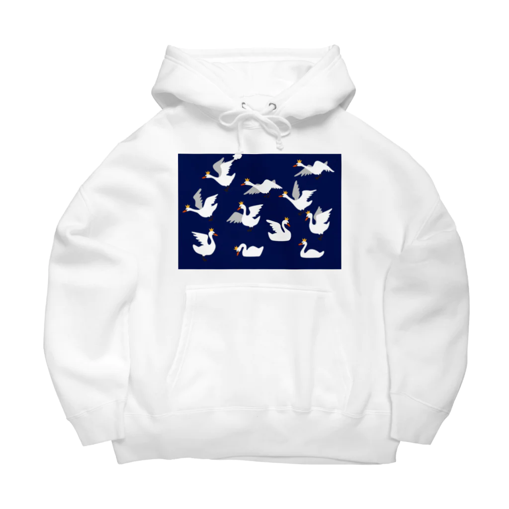 Amiの白鳥の王子  Big Hoodie