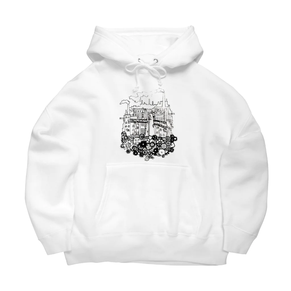 すずの工場都市 Big Hoodie