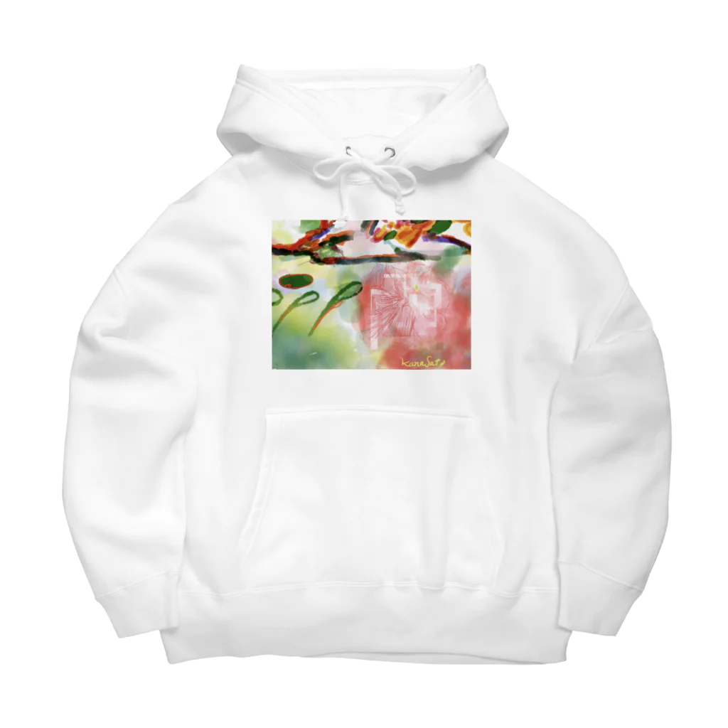 St.SKのFlowers in OZE Big Hoodie