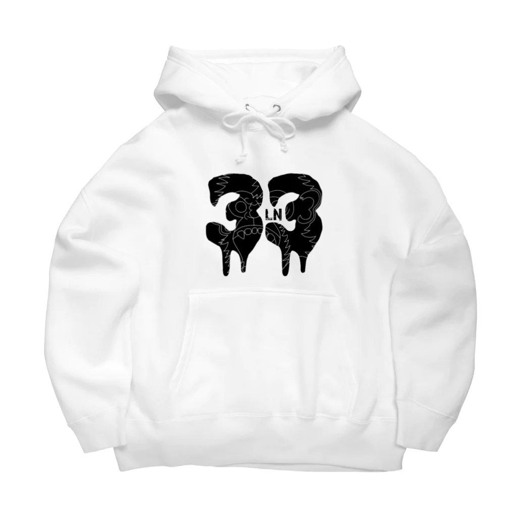 ET・ＭＯＮＫＥＹ🐵の３３モンキー Big Hoodie