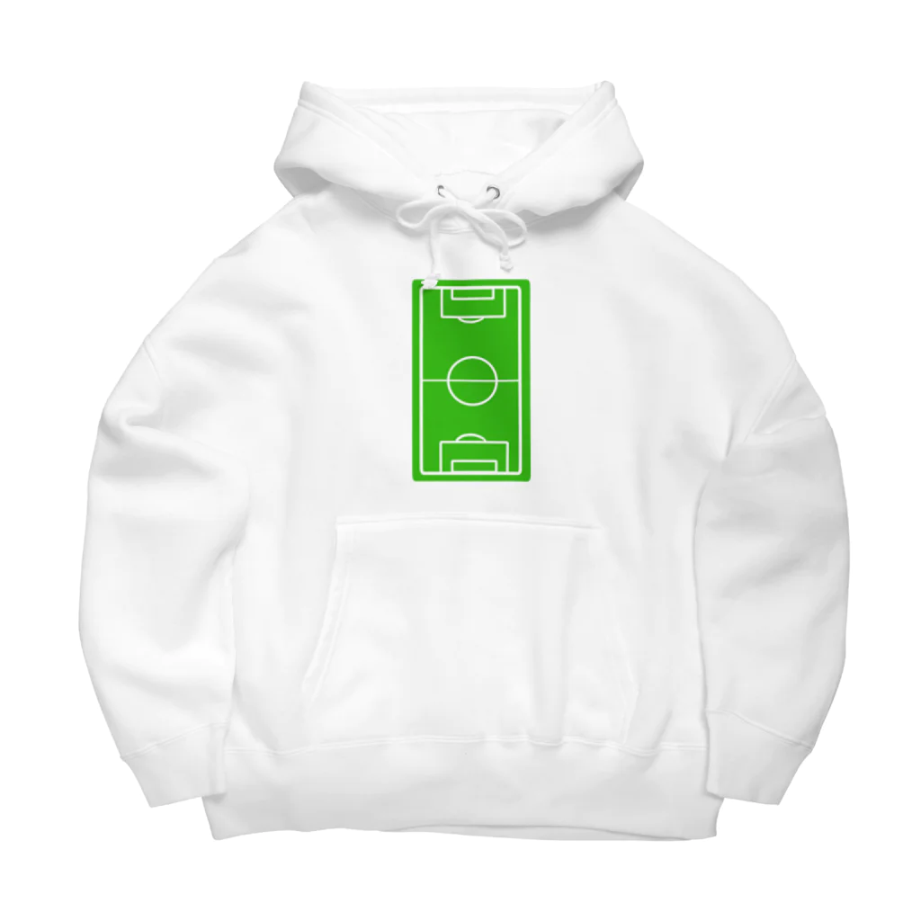 happy_25chanのサッカーコート柄スマホケース（iPhone 7/8） Big Hoodie