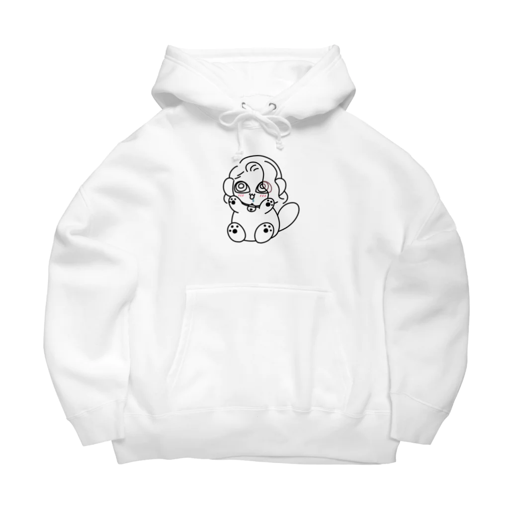 MuQ's SHOPのONEDARI PONPOKO Big Hoodie