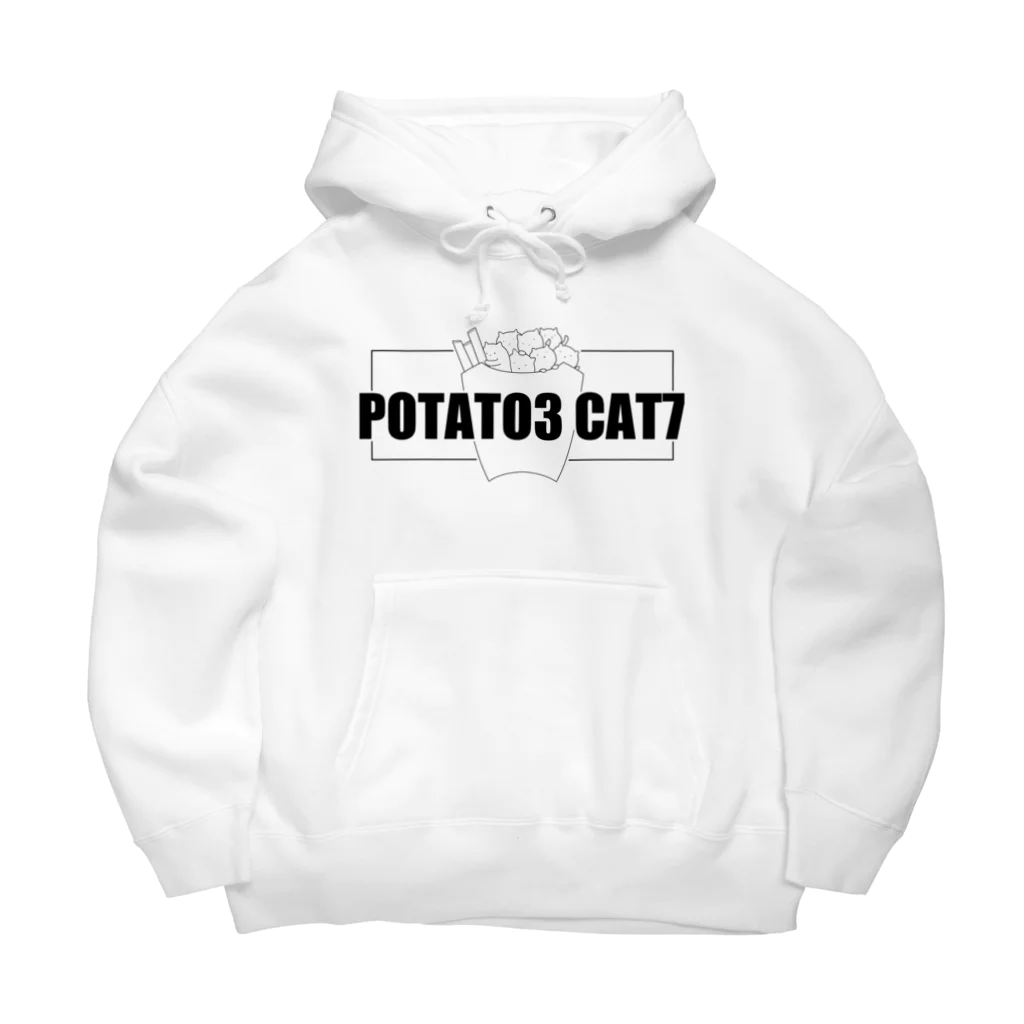 むーのポテト３猫７ Big Hoodie