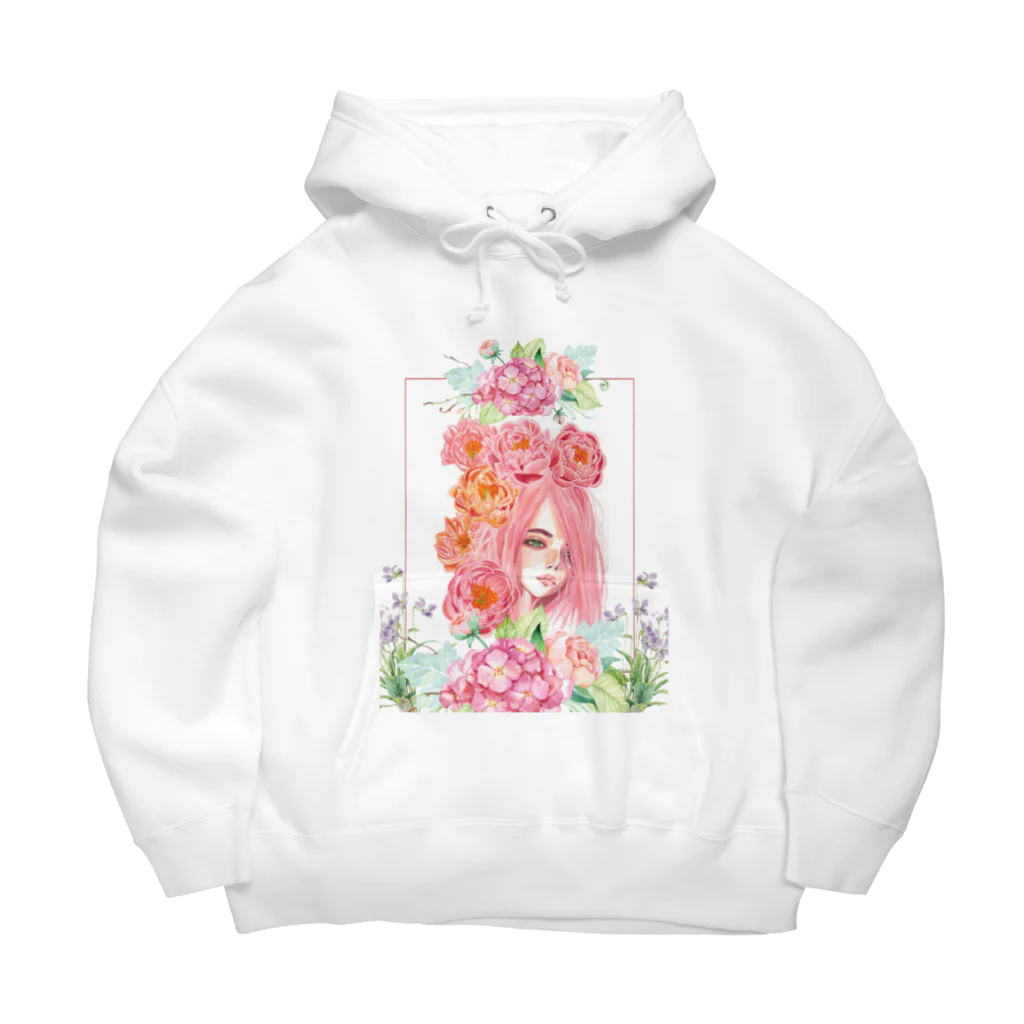 🌼*ﾟがーべらめらん*ﾟ🌼のピオニーv2 Big Hoodie