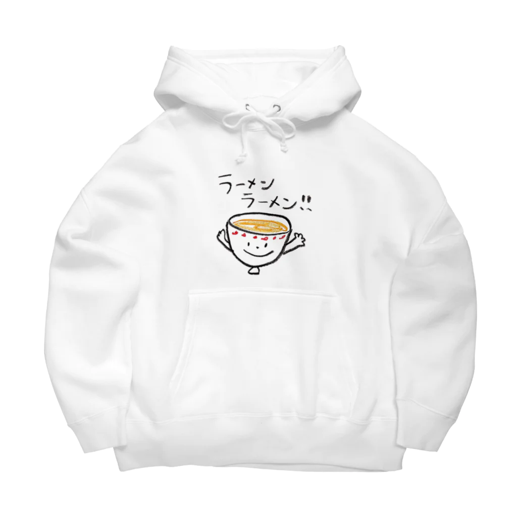 【CRAYON LAND】ひよこのじょにーのラーメンラーメン！！ Big Hoodie