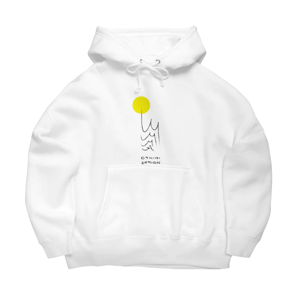 アストルフォの尻のOSHIRI DESIGN Big Hoodie