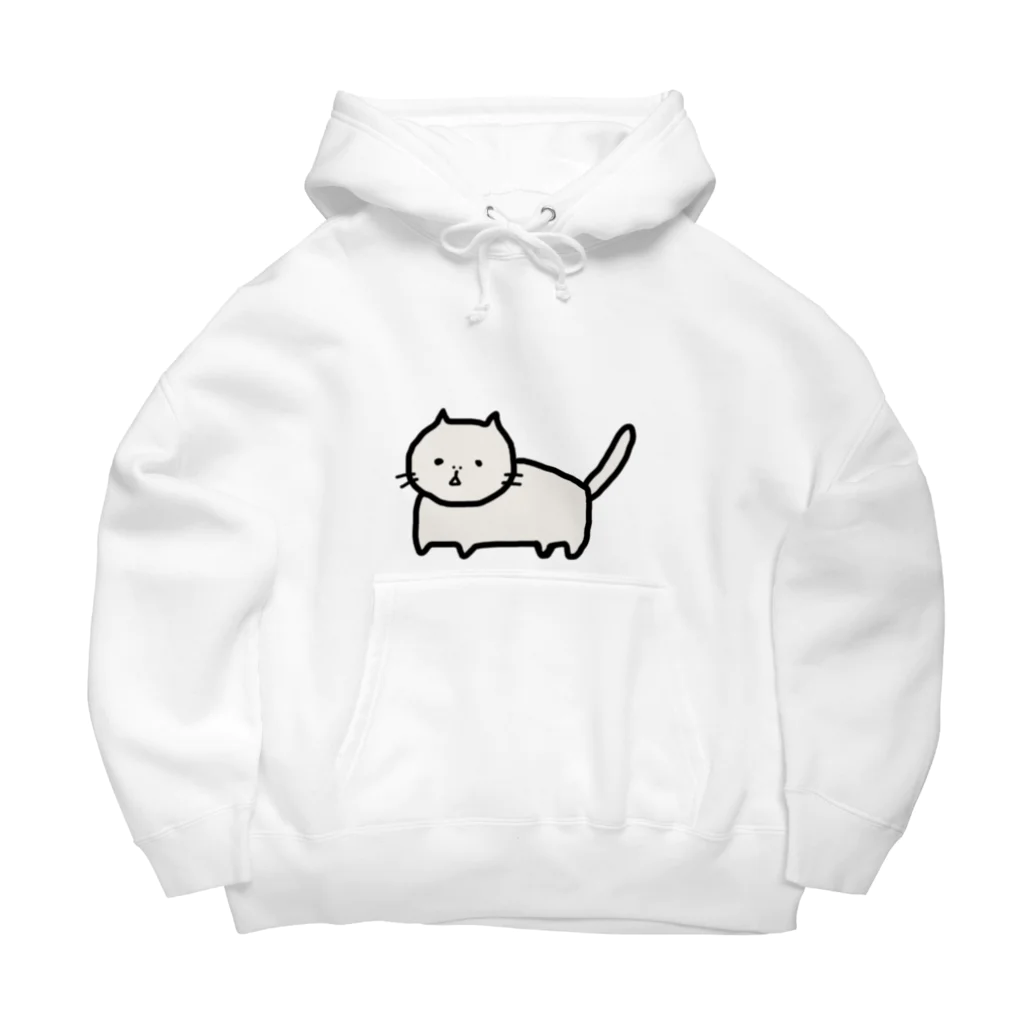 おもち屋さんのぶちゃ猫のサンミー Big Hoodie