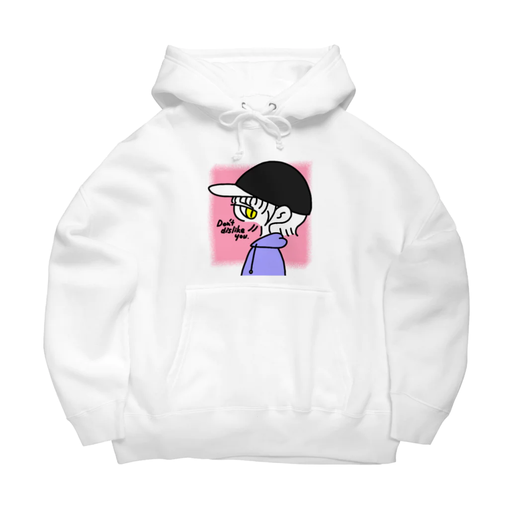 鯵'sかんぱにーのキャップちゃん Big Hoodie