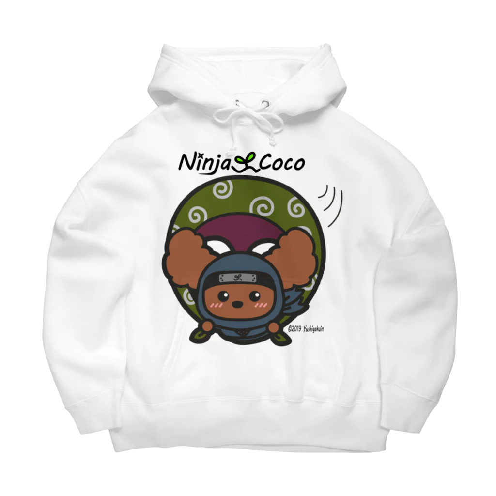 Ninja Cocoの忍者プードルの志ちゃん　むささびっっ Big Hoodie