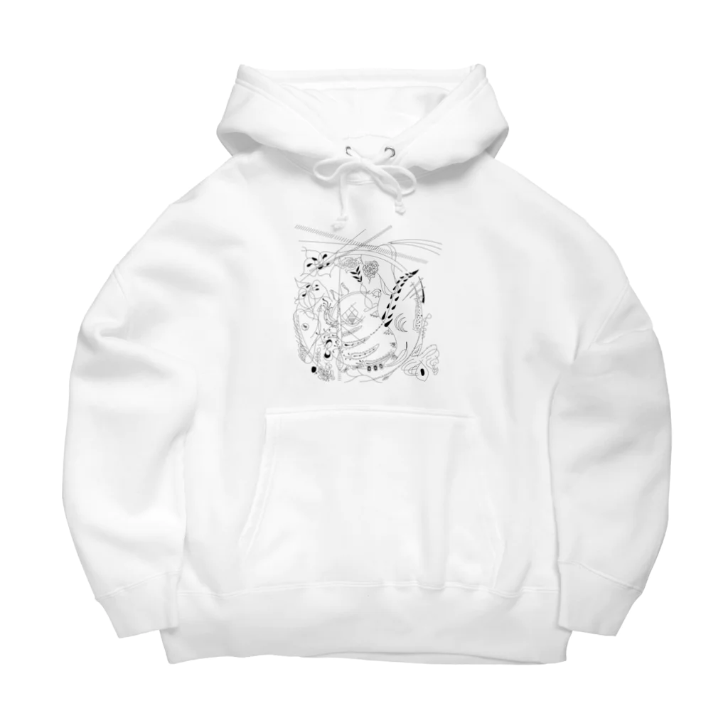 （ -ヨ ロ ズ ヨ- )のタネ Big Hoodie