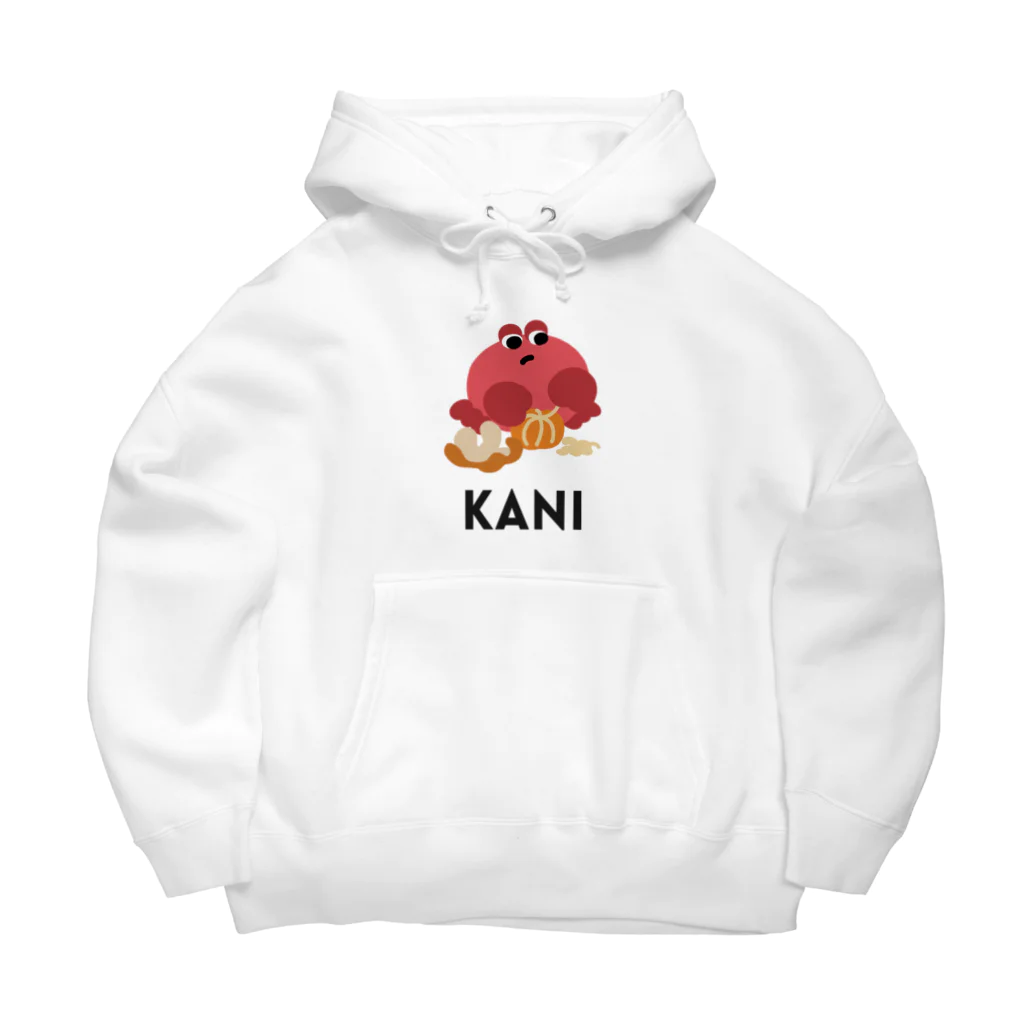 wakai_manamiのみかんの白いとこをとるカニ〈ホワイト〉 Big Hoodie