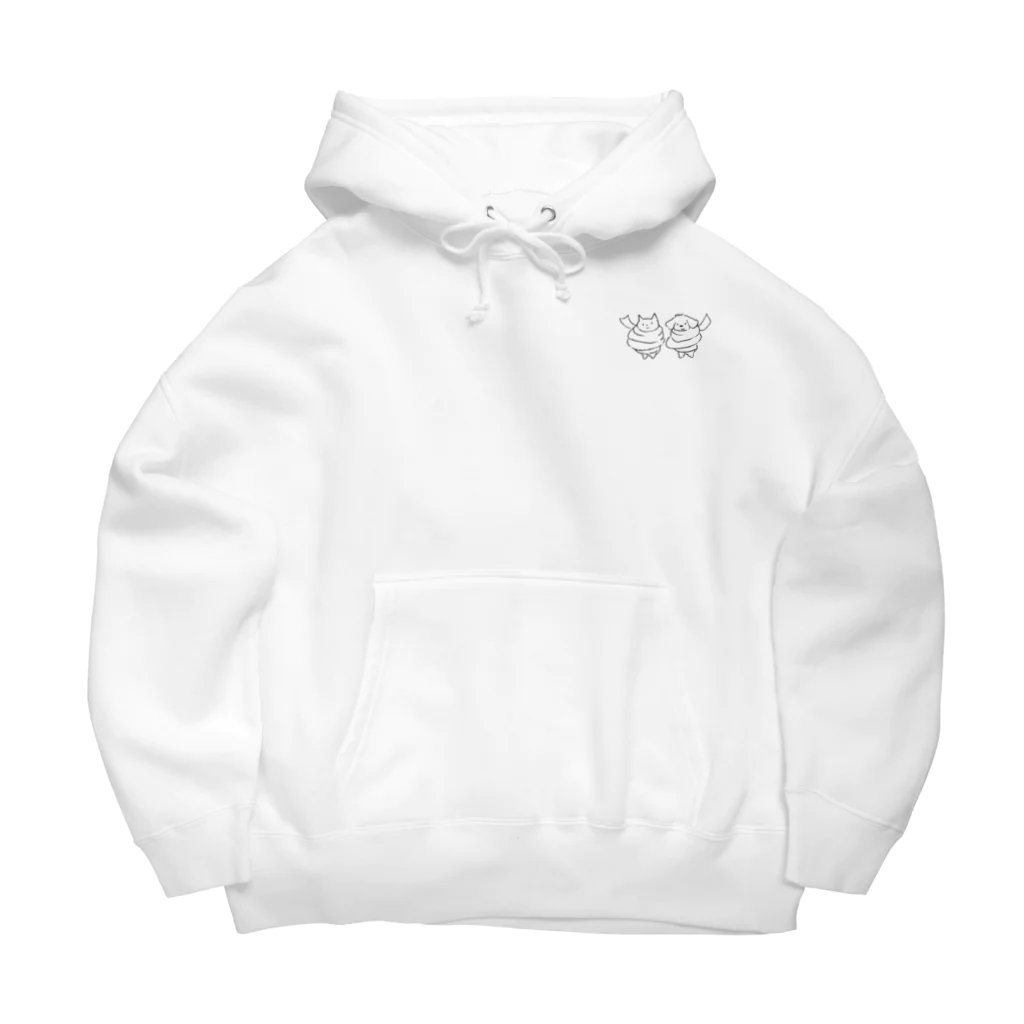 石川ともこのぐるぐるマフラー Big Hoodie