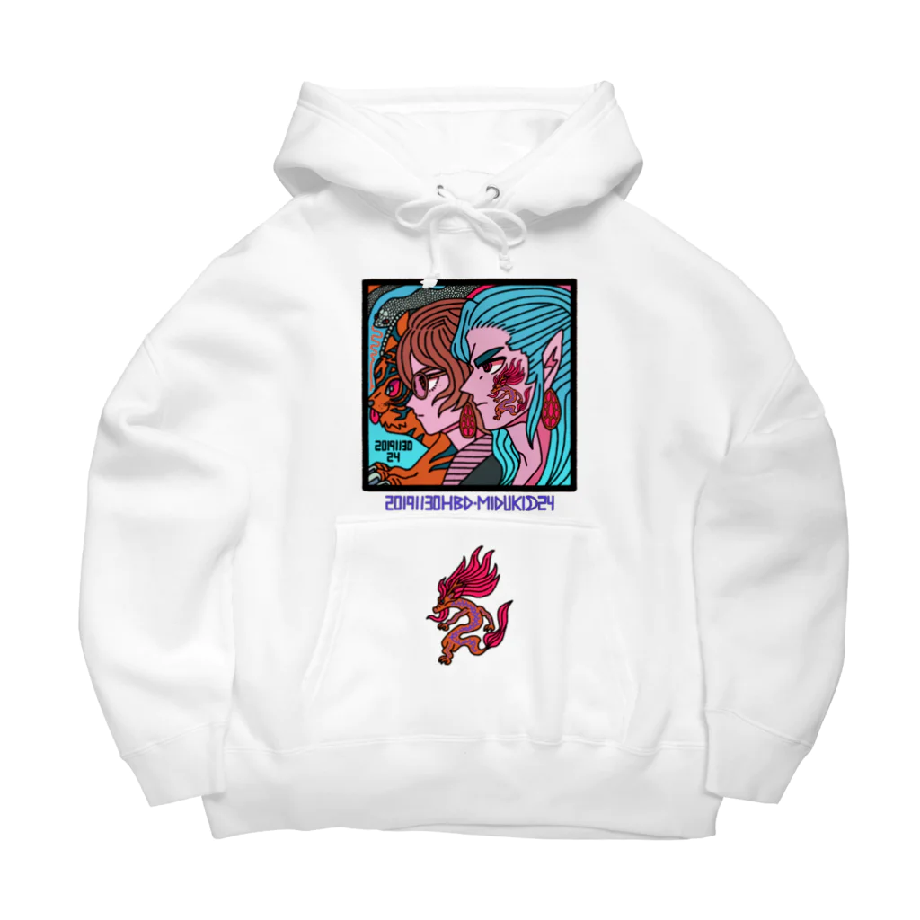 おちゃめるへんらんどの🌙 Big Hoodie