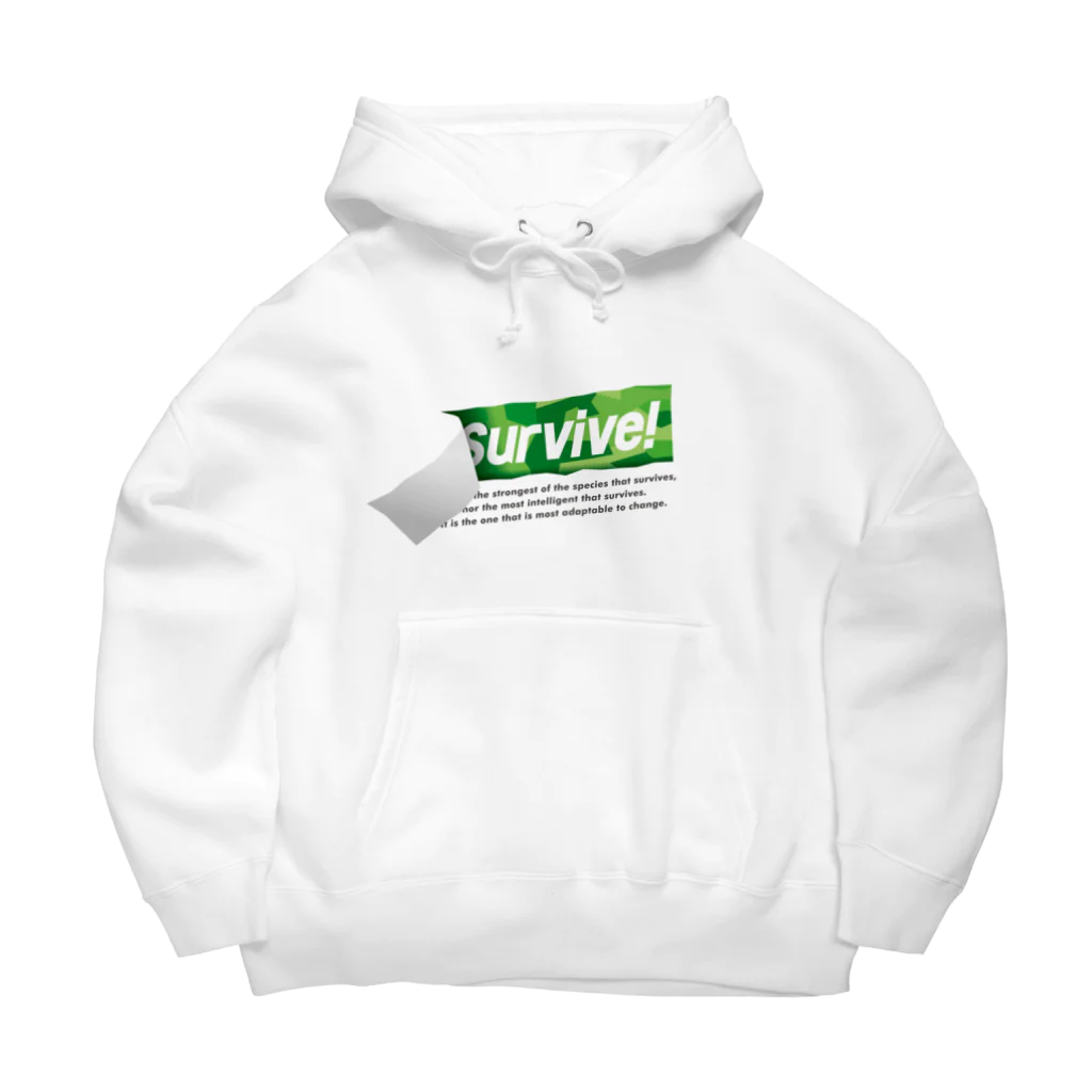 カワズケイのsurvive! 2nd Big Hoodie