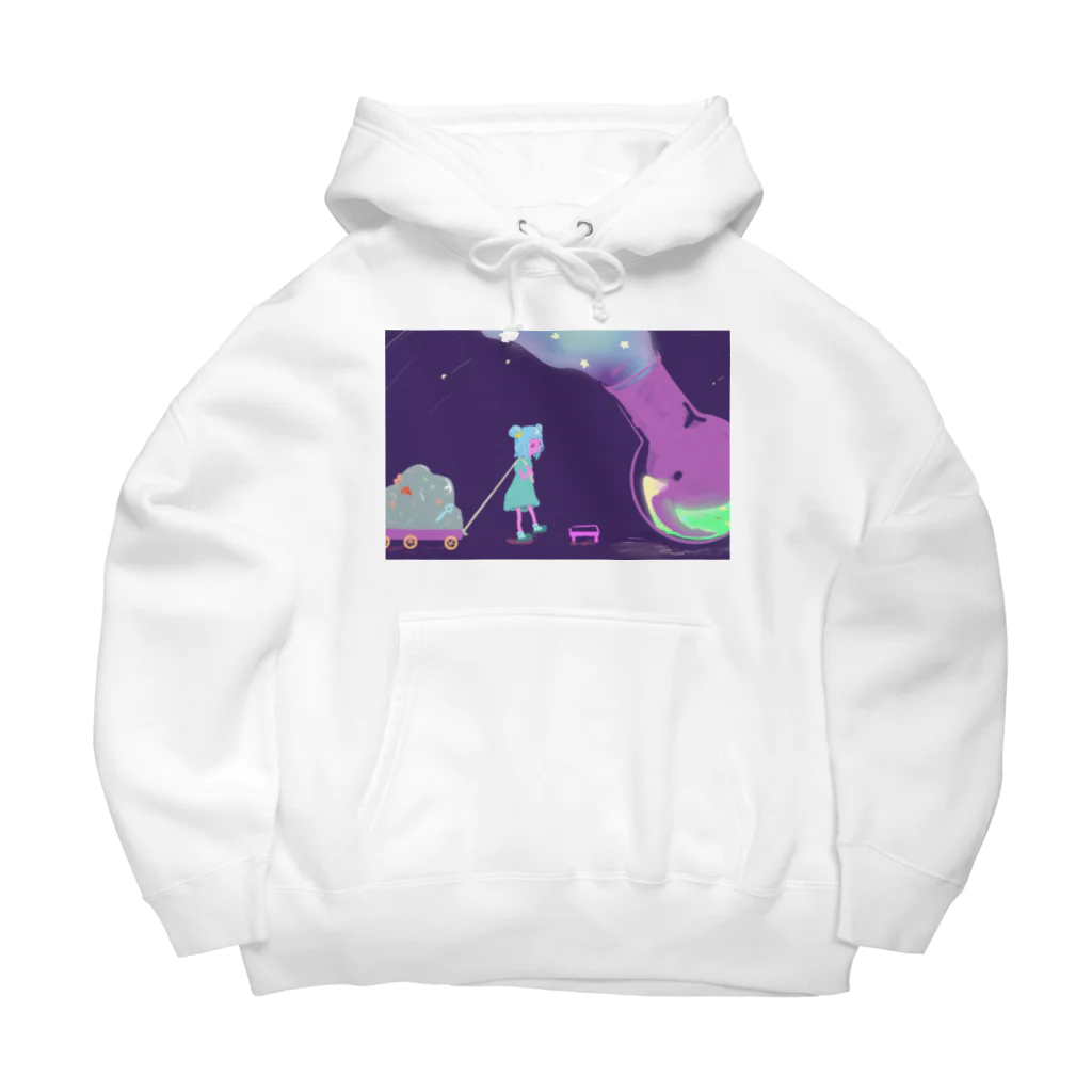 Octopus_summerのリサイクル流星群💫 Big Hoodie