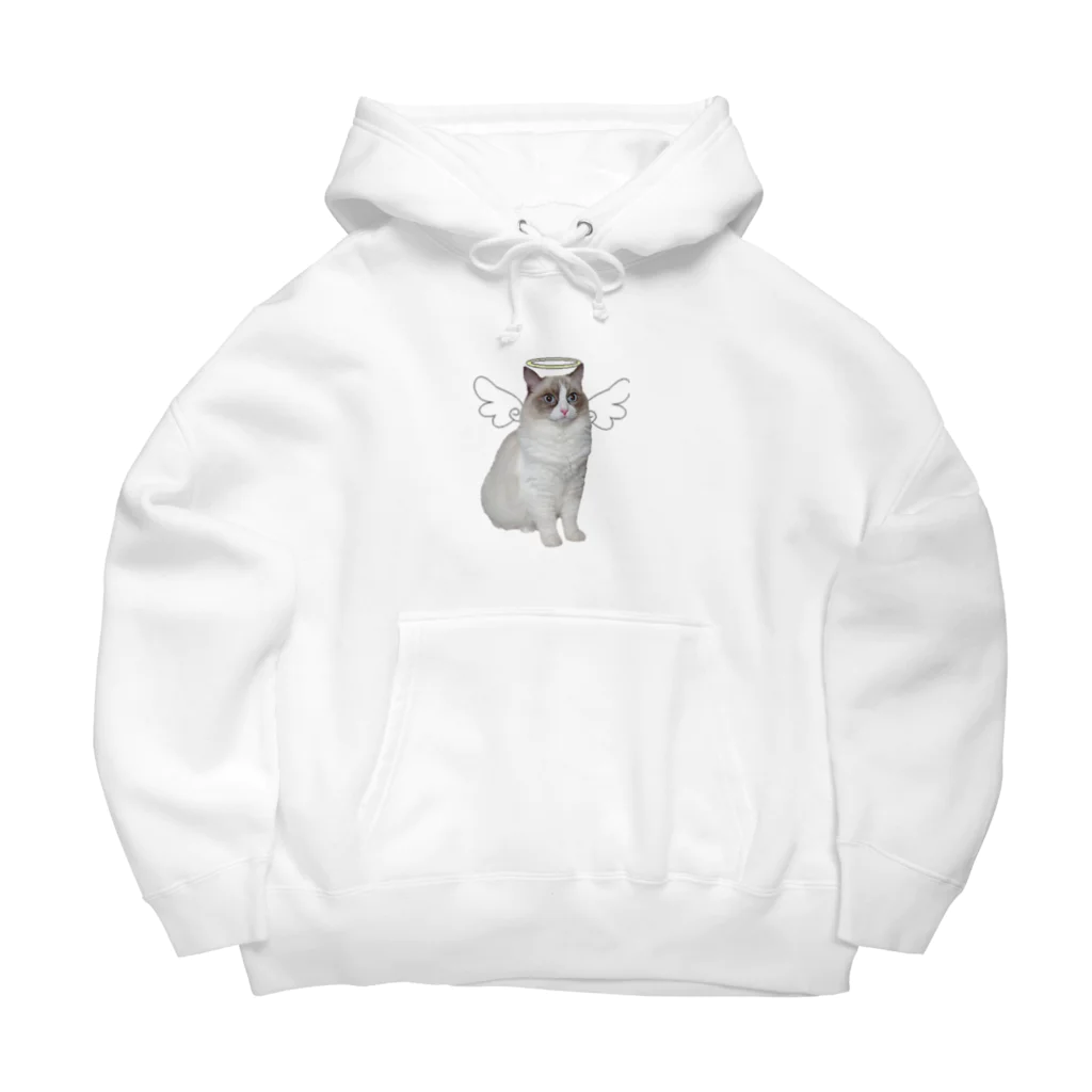 とうふ猫の猫天使ネコ Big Hoodie