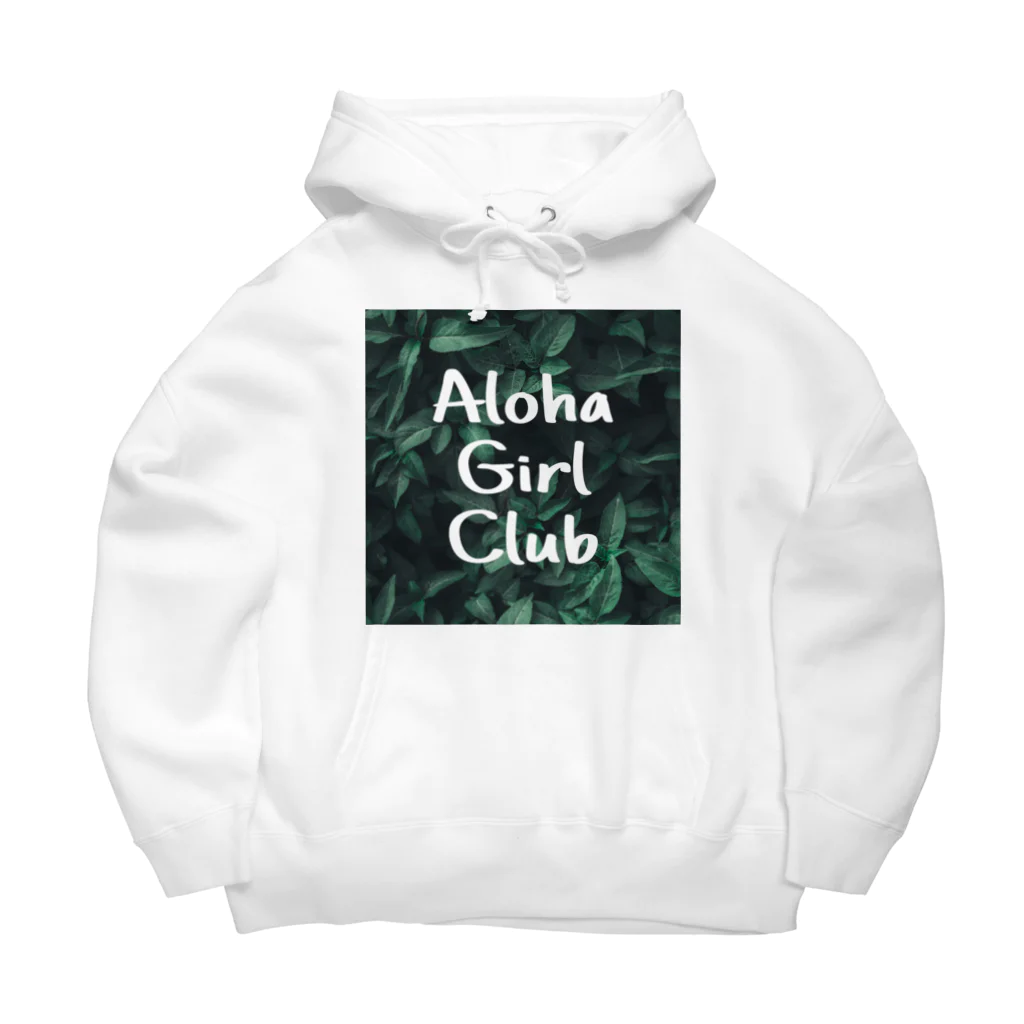 AlohaClub （あろはくらぶ）のAlohaBitchClubブランケットAlohaGirlClubバージョン ビッグシルエットパーカー