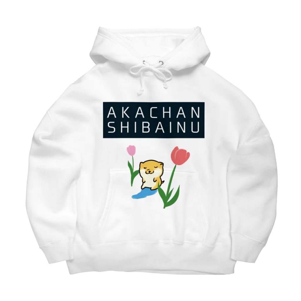 お刺身大丈夫のAKACHANSHIBAINU／赤ちゃん柴犬 Big Hoodie