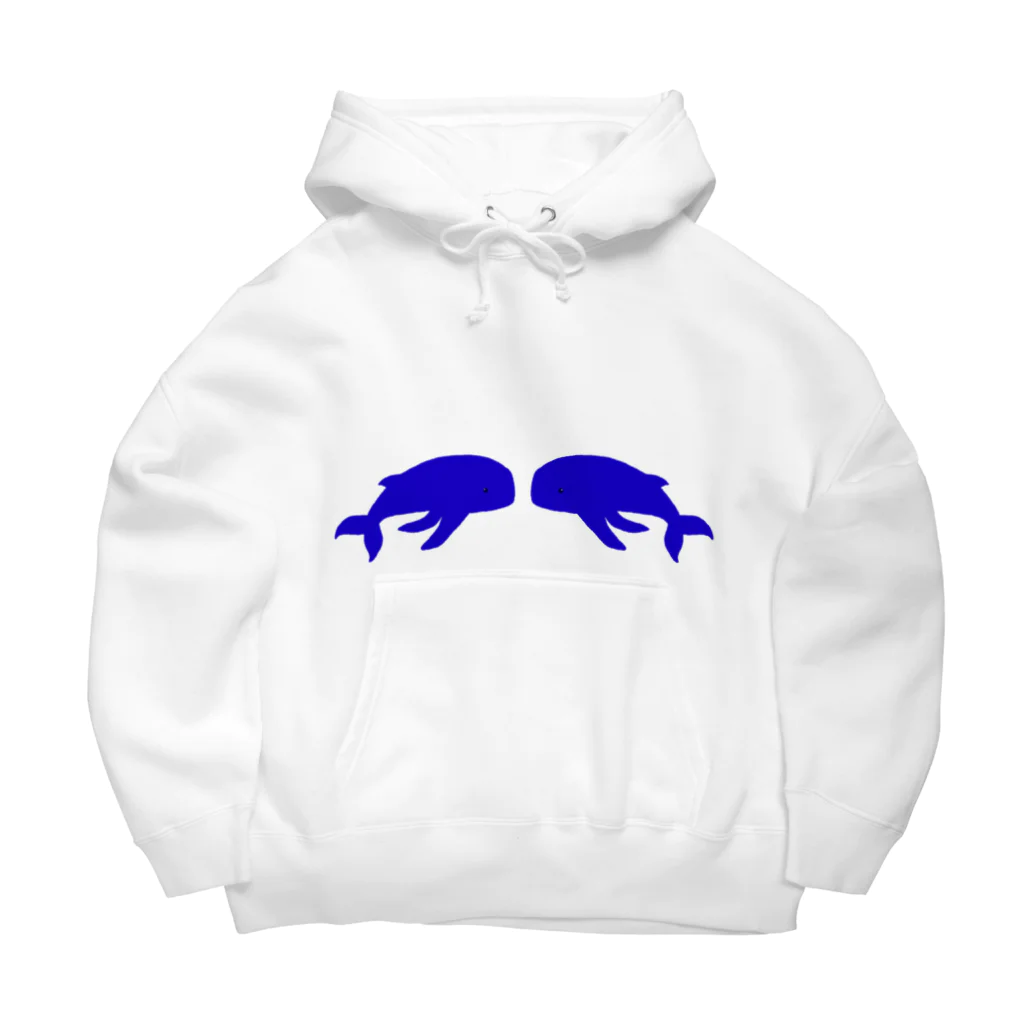 __AlohiLani__のくじら Big Hoodie