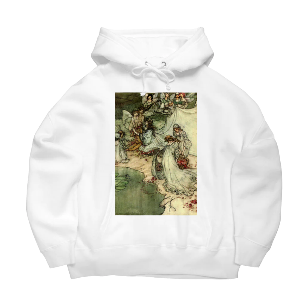 lilli-starling　dépayséeのVintage Fairies Big Hoodie