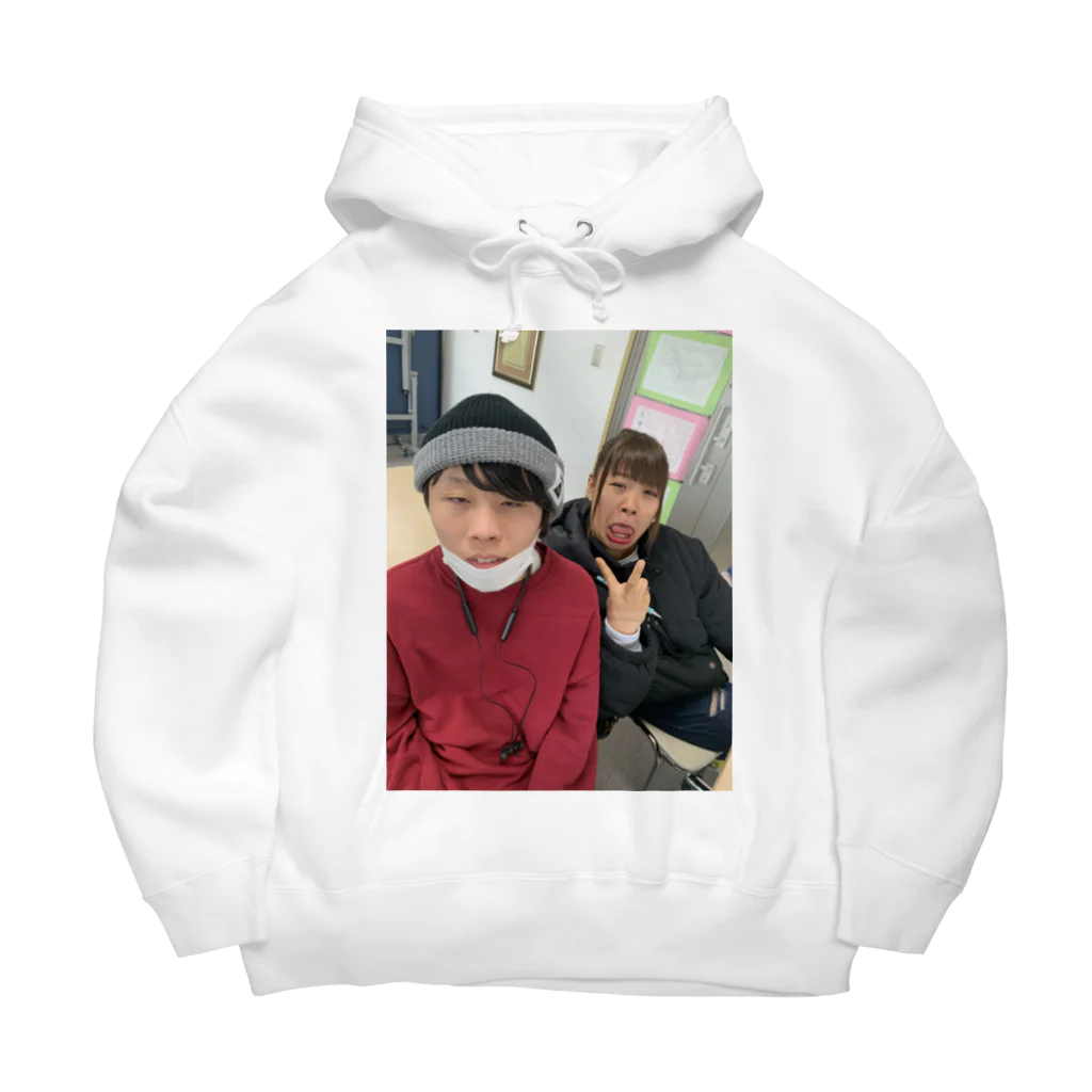 株式会社鼻フックのかべcouple Big Hoodie