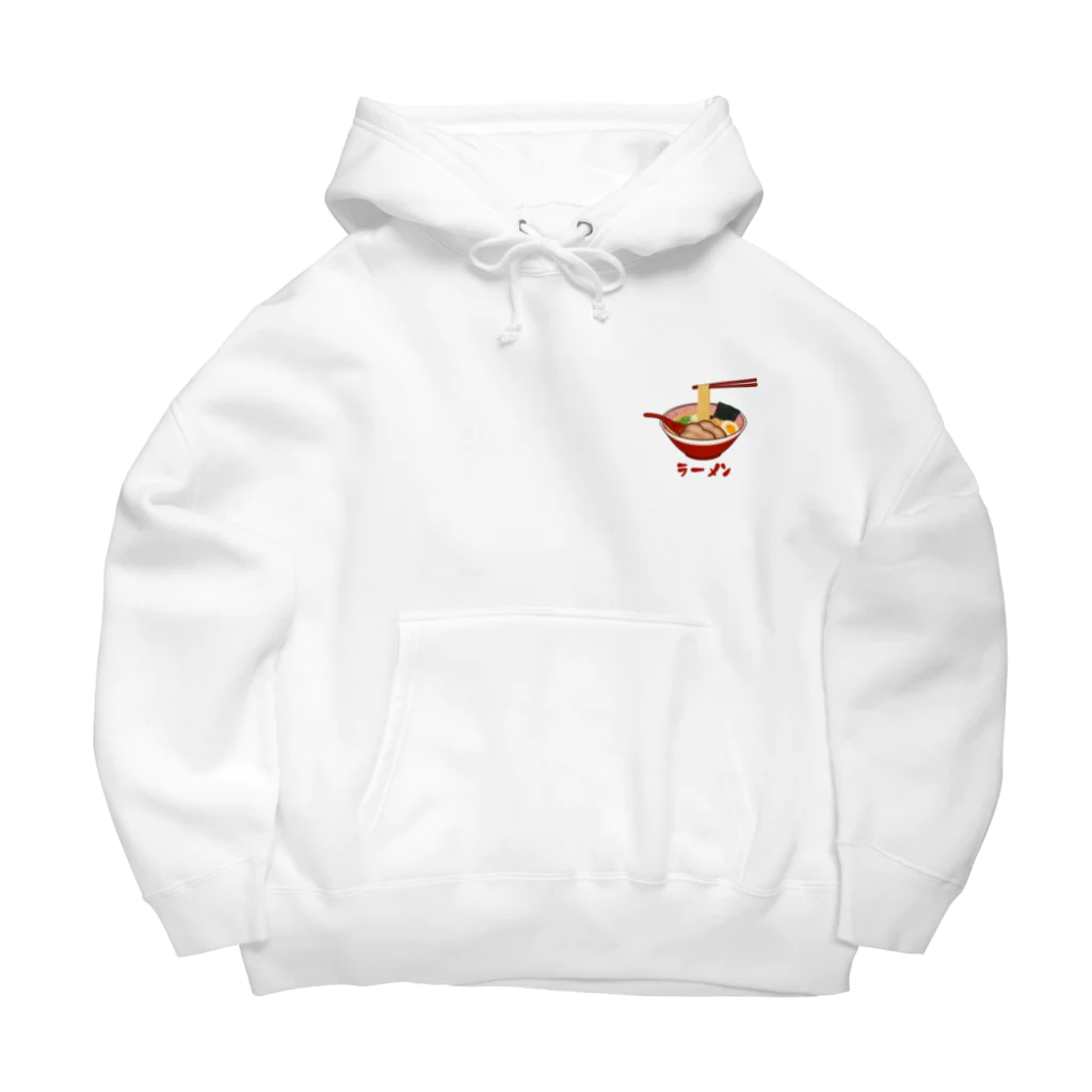 すとろべりーガムFactoryのラーメン (ワンポイント ミニ) Big Hoodie