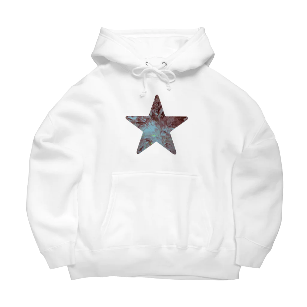 猫鯵のAqua star Big Hoodie