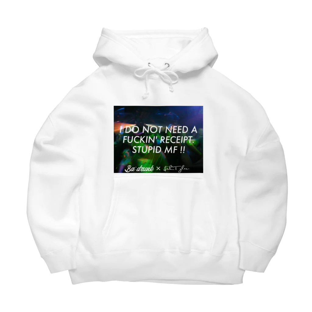 Ba'drunkのBa'drunk - Lil' Tylerコラボグラフィックス-01 Big Hoodie