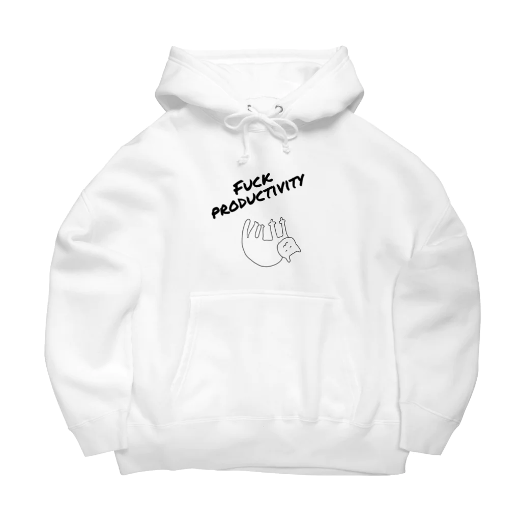 ぱの#fuckproductivity Big Hoodie