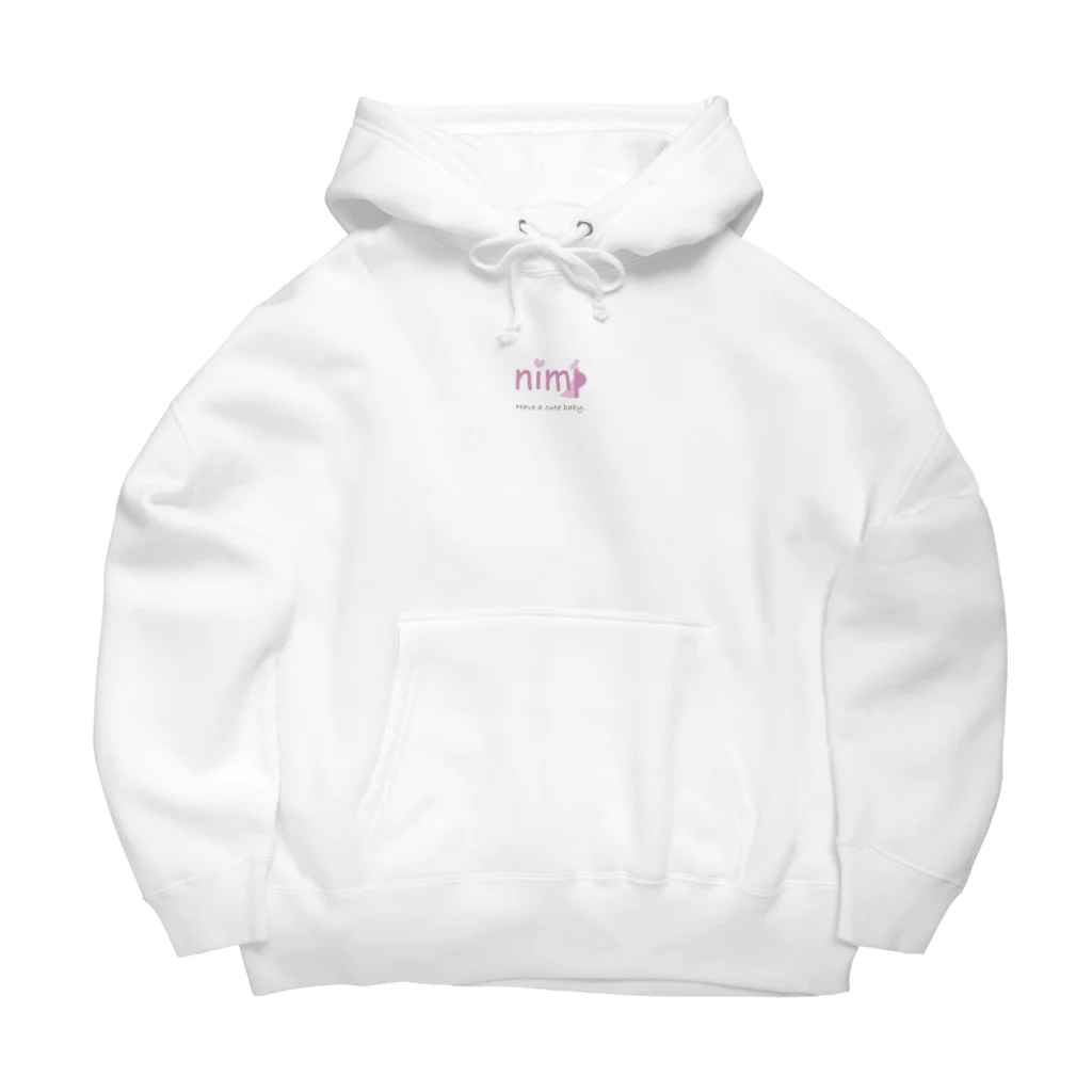 妊婦に優しく。nimpの新しい命に優しい世界。nimp Big Hoodie