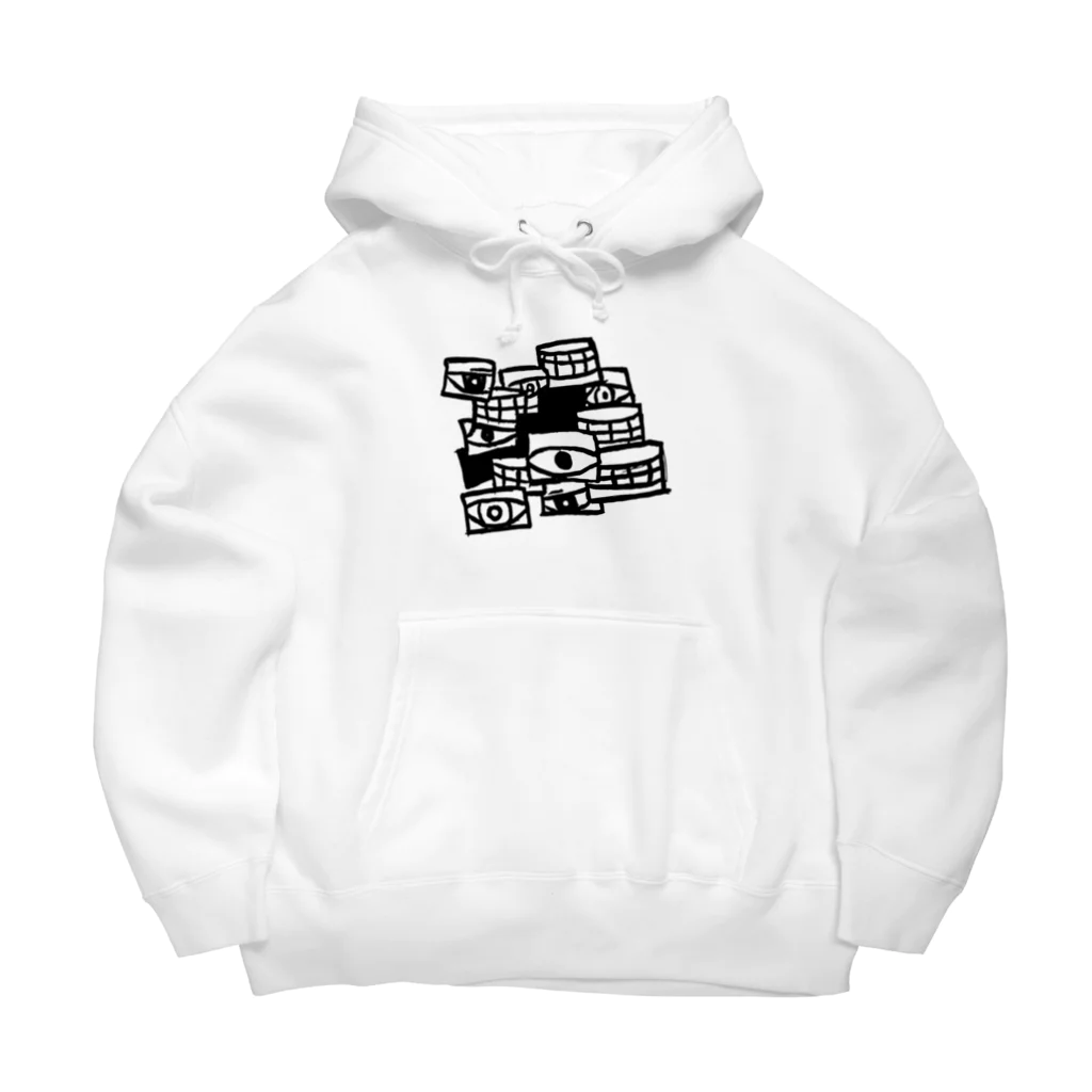 湊ミカンのパネル Big Hoodie