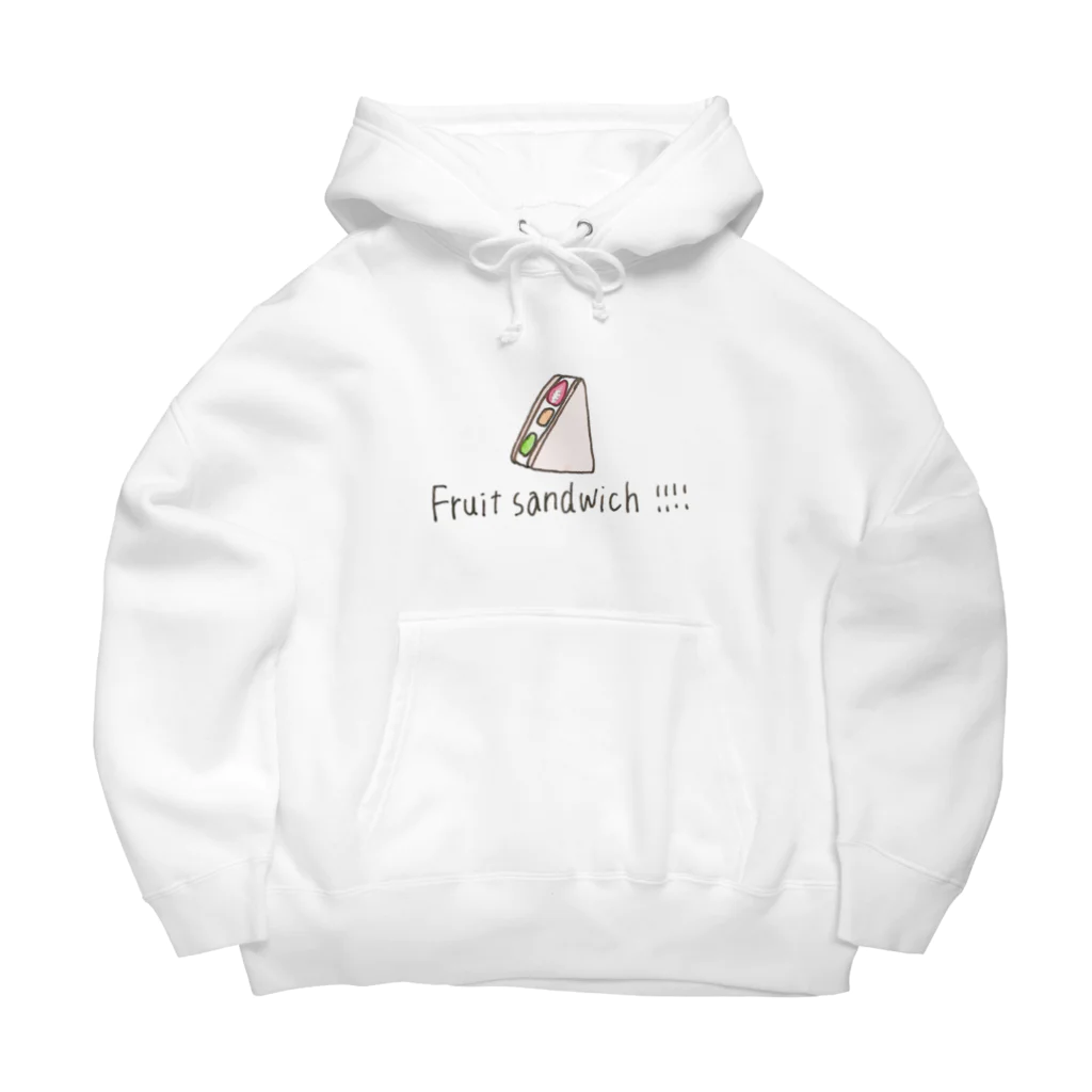 √shokupan のフルーツサンド！ Big Hoodie