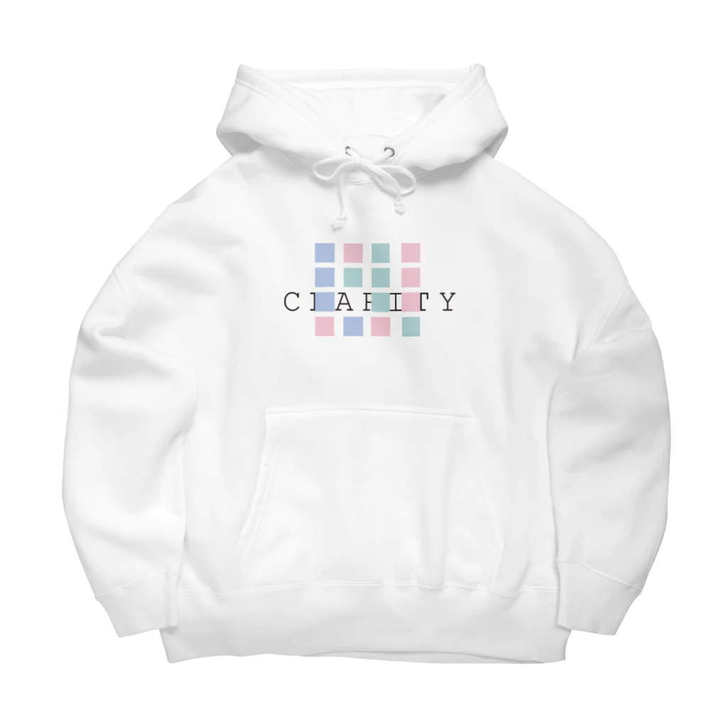 CLARITYのCLARITY mosaic ビッグシルエットパーカー