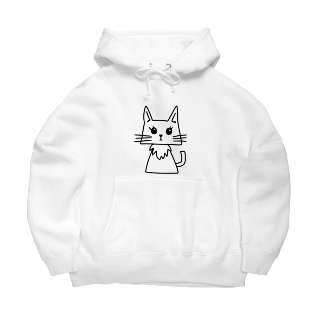 みつまめこshopのにゃんちゃん Big Hoodie