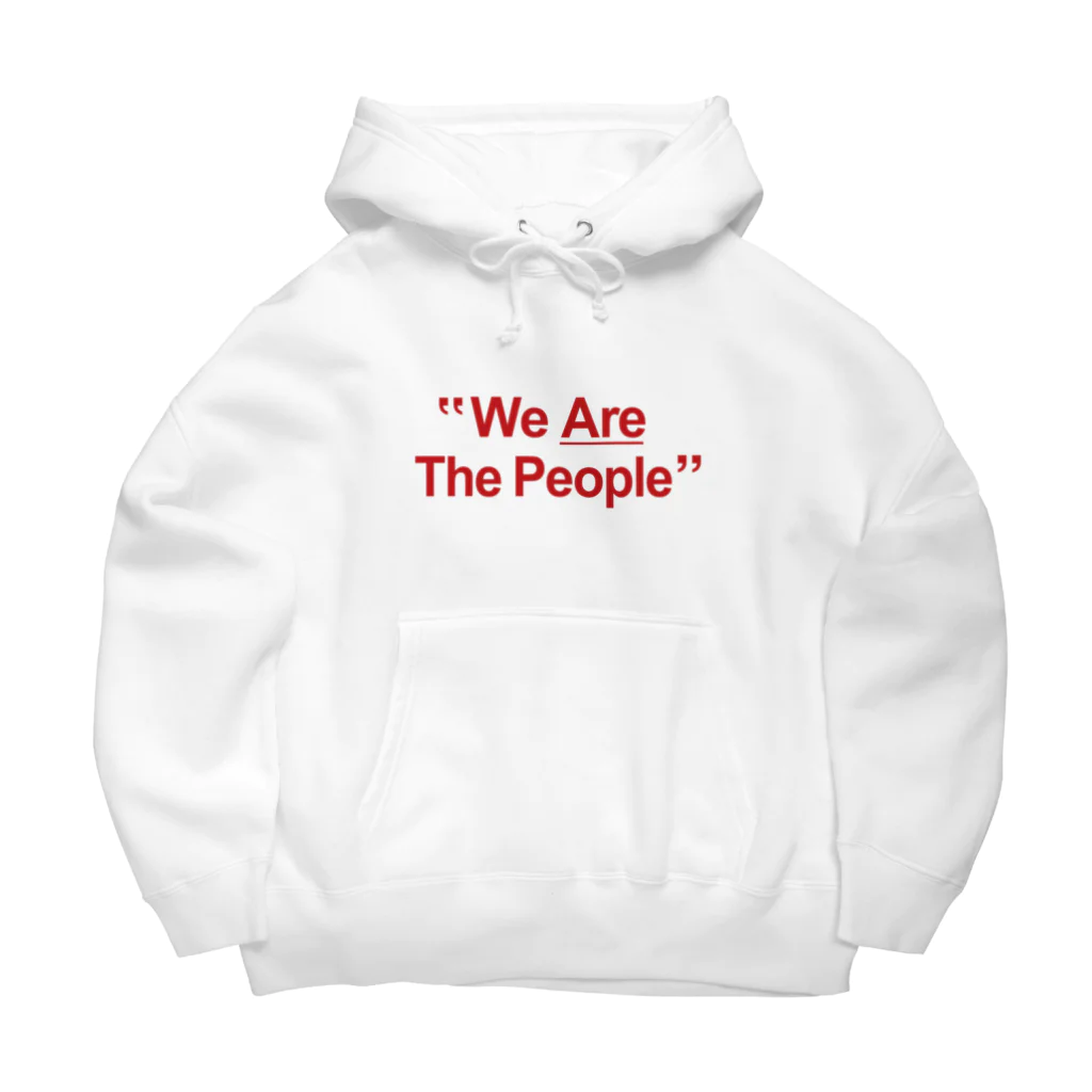 stereovisionのWe Are The People Big Hoodie