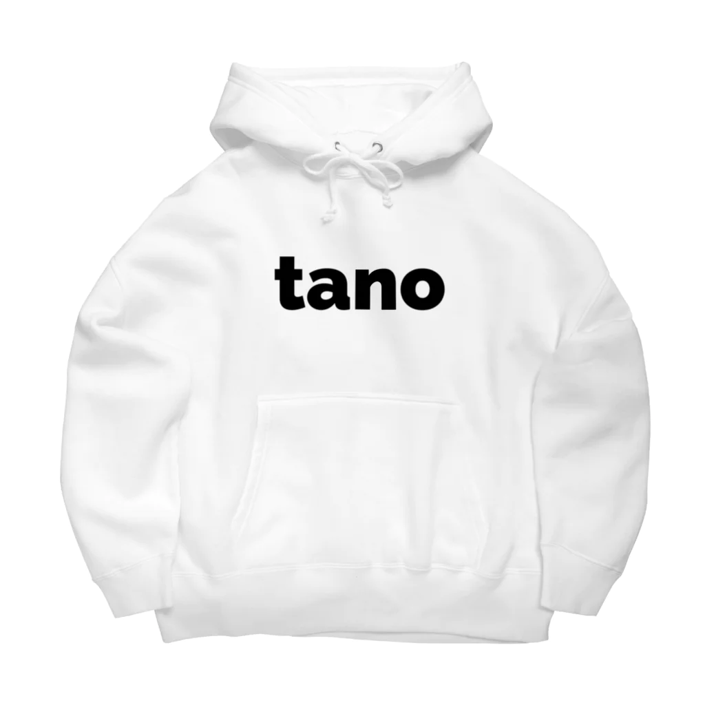 HAHAHA CLOTHINGのtanoシリーズ(ロゴ黒) ビッグシルエットパーカー