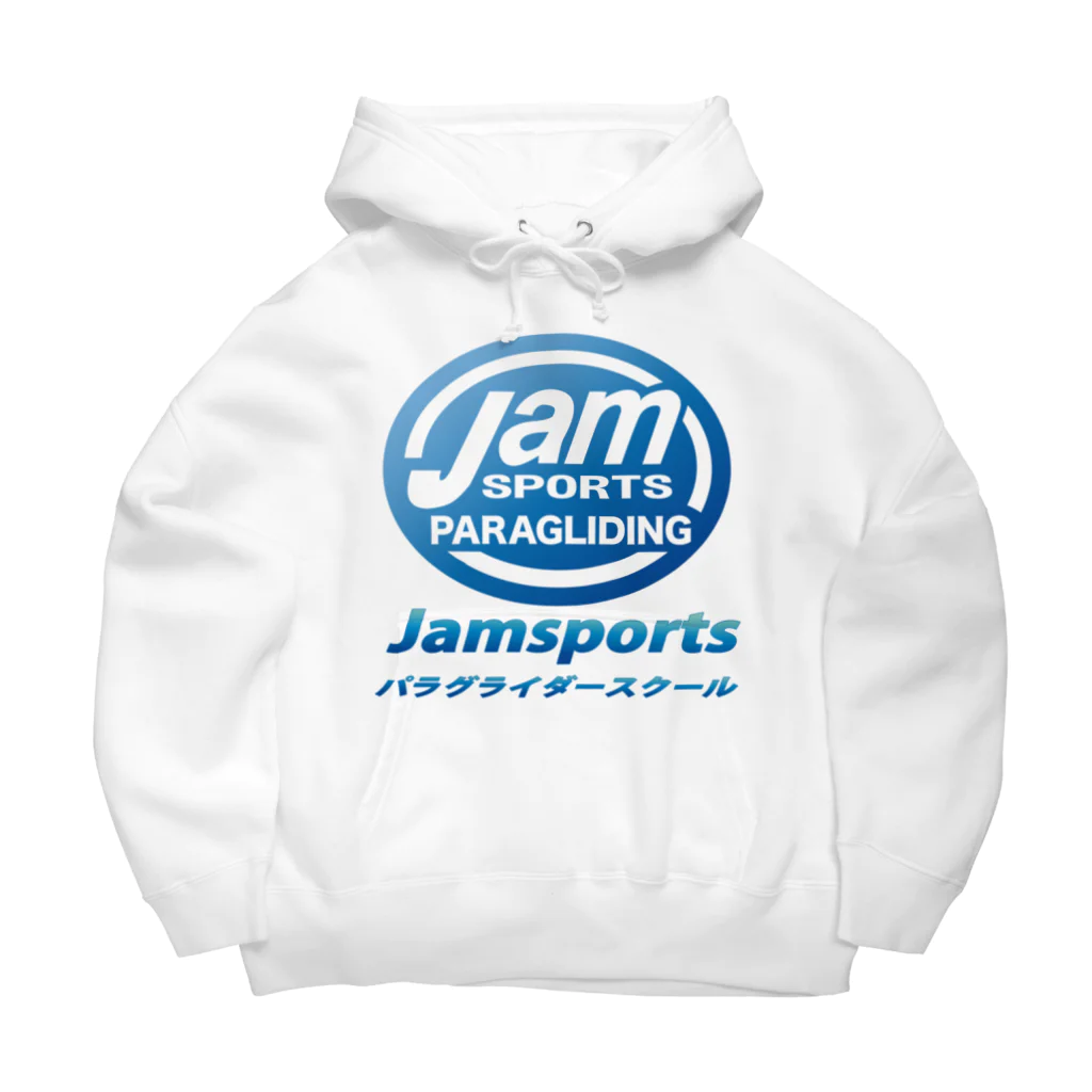 ジャムスポーツ堀のJamsportsパラグライダースクールLOGO_２ ビッグシルエットパーカー