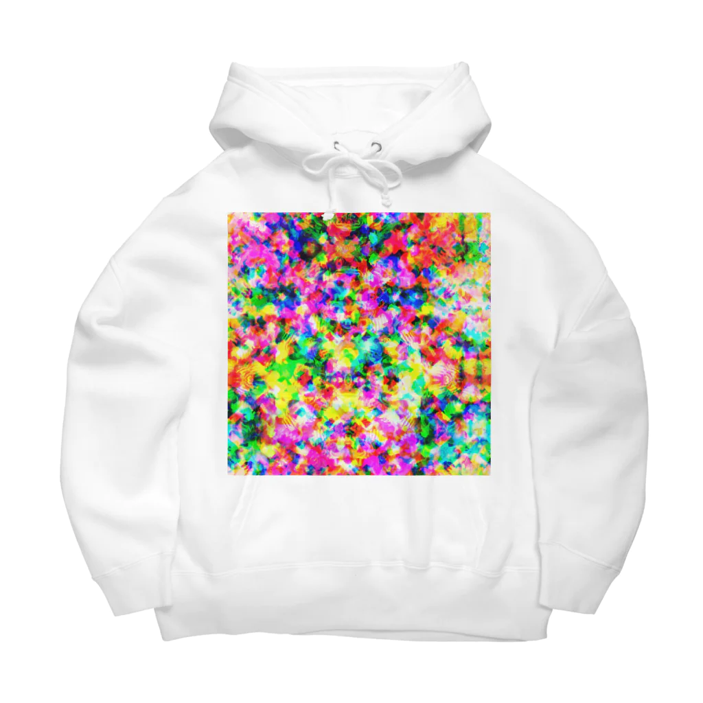 egg Artworks & the cocaine's pixの滲虹滲 Big Hoodie