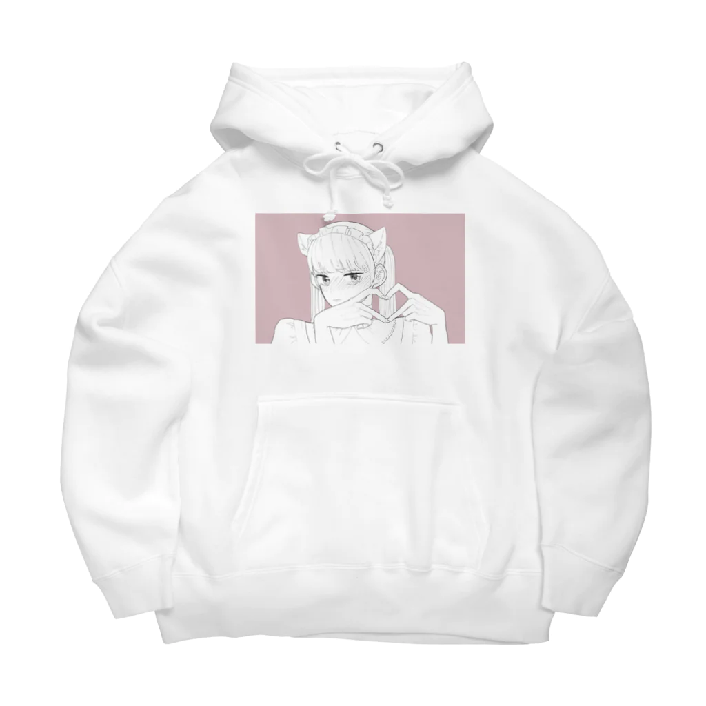 レモネード2世のメイド安藤くん（ピンク白） Big Hoodie