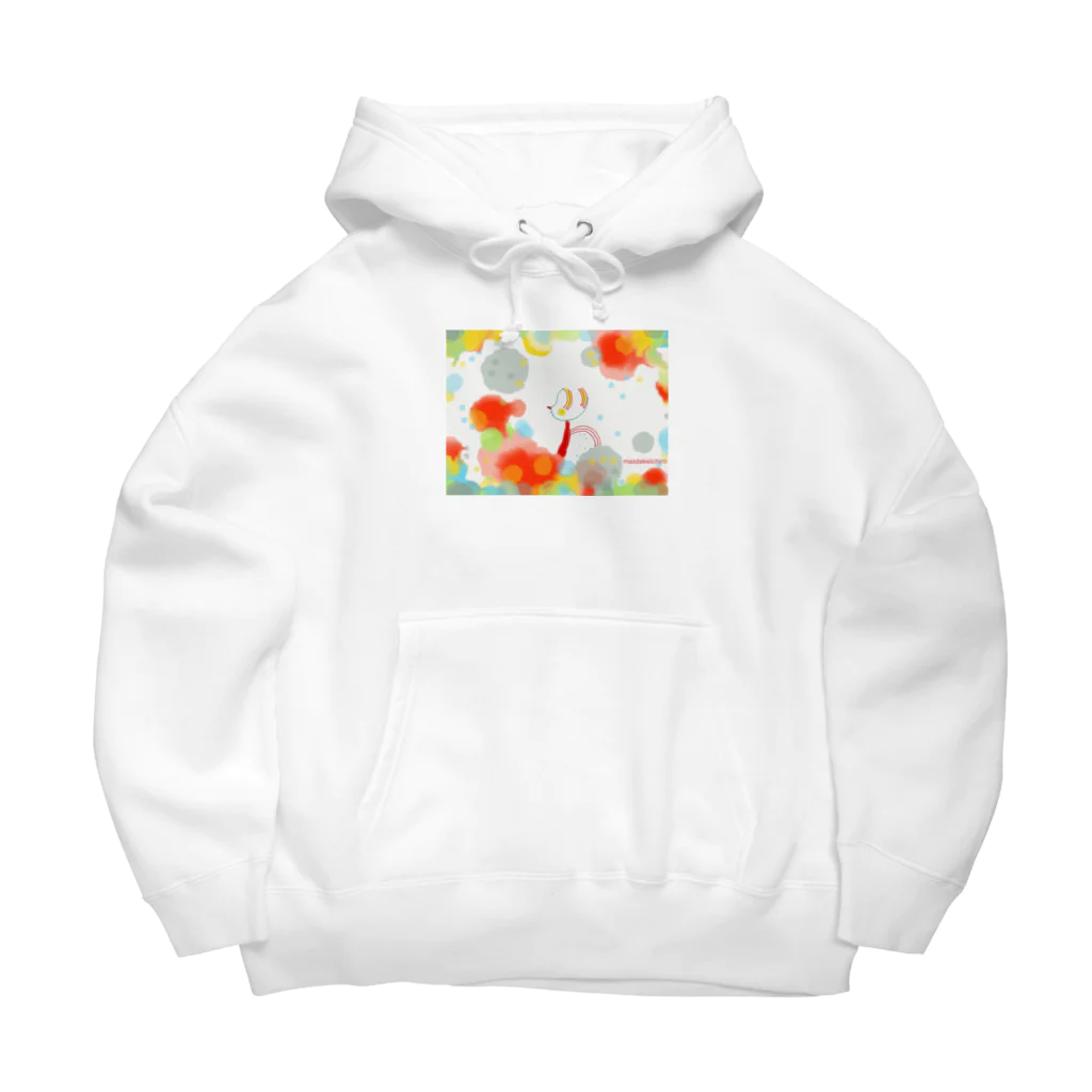 シリコペ松田の03お花畑 Big Hoodie